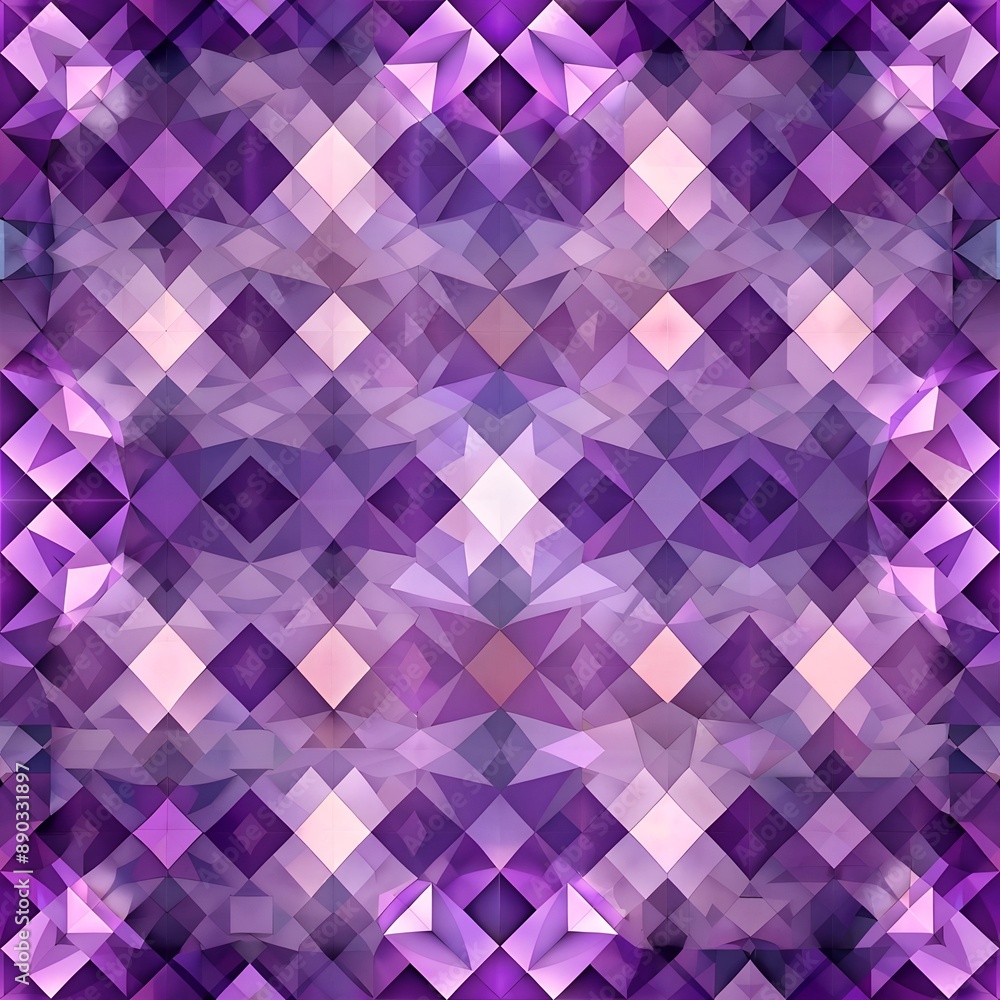 Abstract Gradient Diamond Pattern in Purple Abstract Gradient Diamond Pattern in Purple