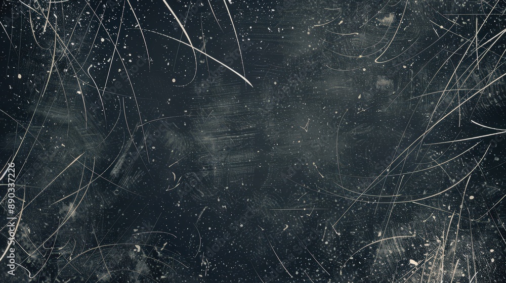 Abstract Dark Stardust Background With Light Streaks And Specks Abstract Dark Stardust Background With Light Streaks And Specks
