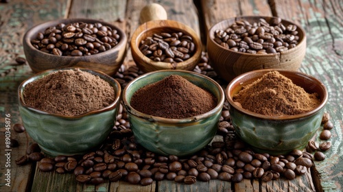 The Variety of Coffee Grinds