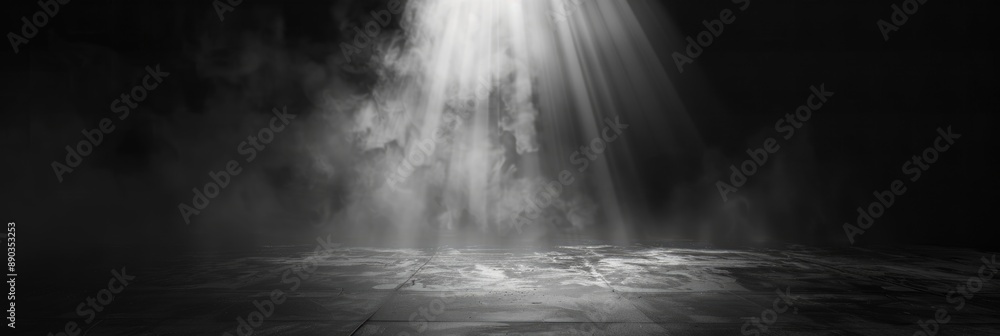 Dark wallpaper design with light rays from black concrete wall. Dark wallpaper design with light rays from black concrete wall.