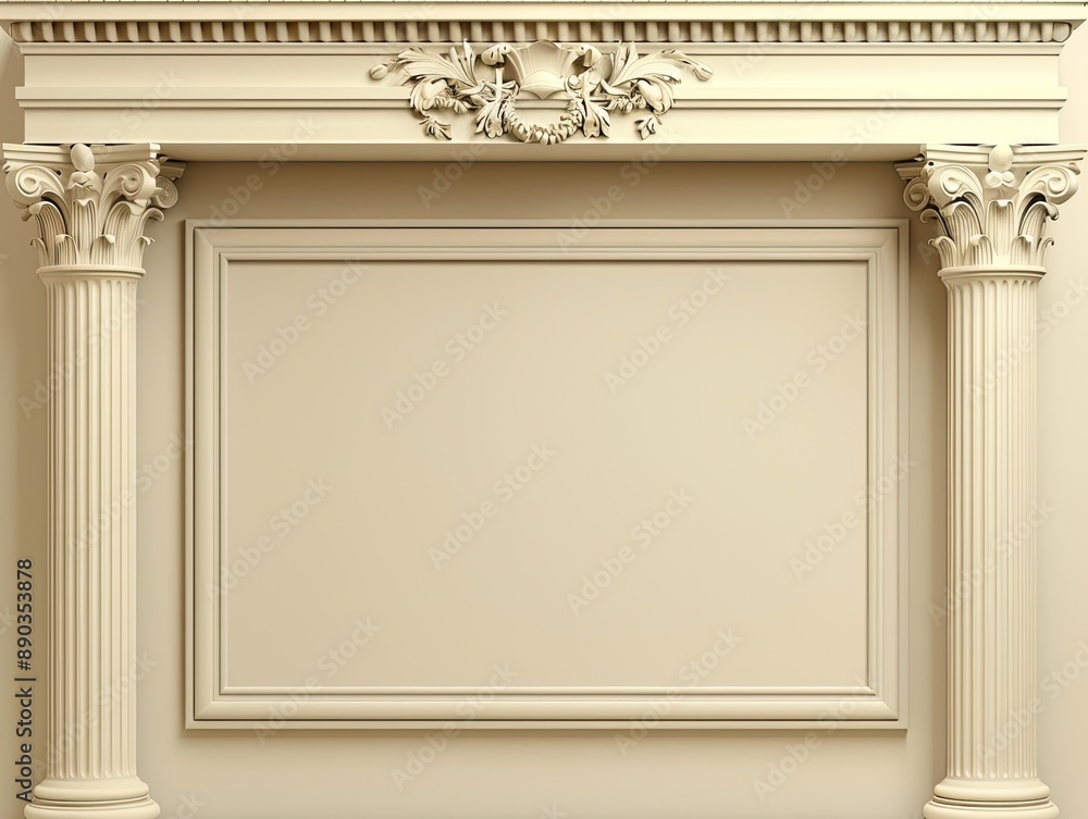 Obraz premium Classical Column Architecture