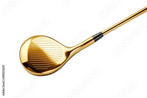The Midnight Swingers Gold, A Majestic Golf Club on White or PNG Transparent Background.