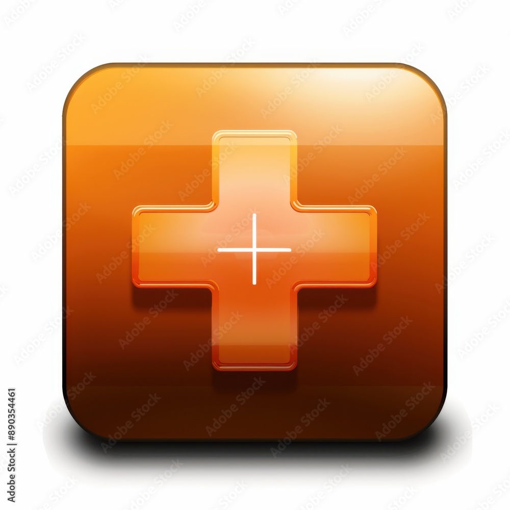 Obraz premium Add Icon. Interface and Web Technology Buttons for Summing Operations