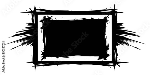 frame with clipping path