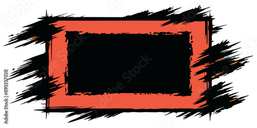 frame with clipping path