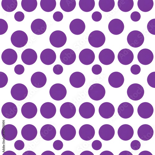 Purple Polka Dot Pattern