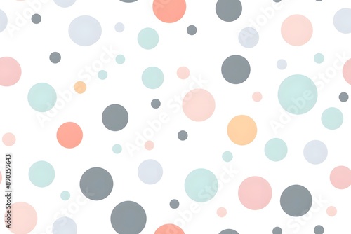 Colorful Polka Dot Pattern