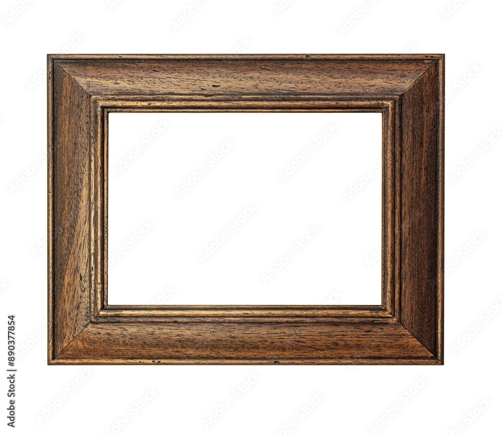 wooden frame isolated wooden frame isolated