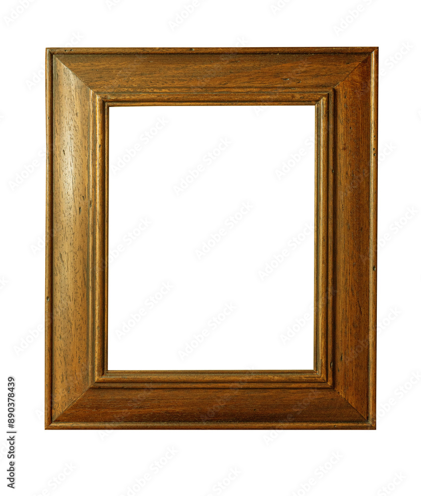 wooden frame isolated wooden frame isolated