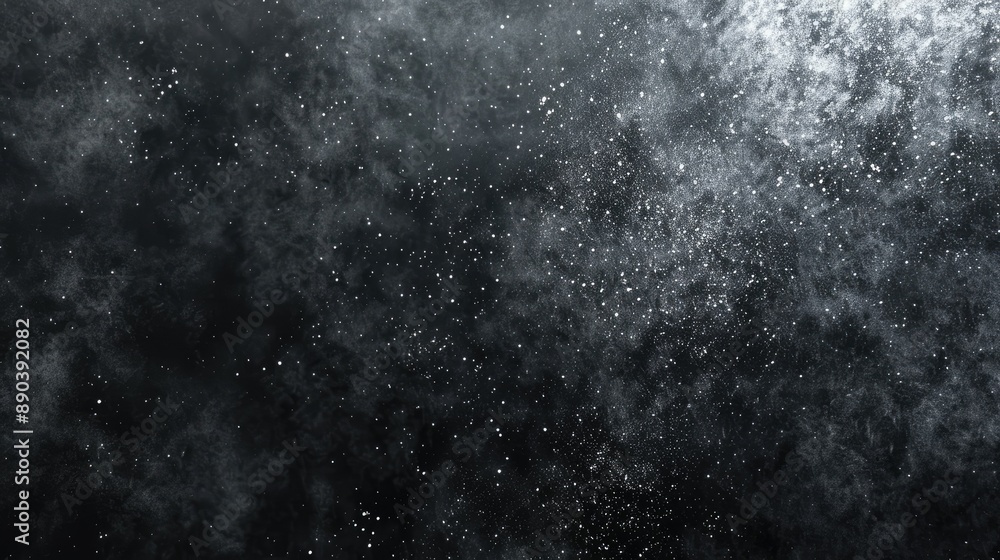 Fine mist of rain and gentle fog texture on a black background, perfect for overlays Fine mist of rain and gentle fog texture on a black background, perfect for overlays