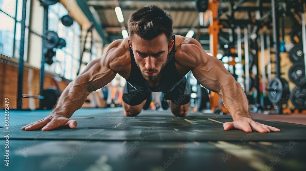 Fototapeta premium Focus Keeps You Fit. 