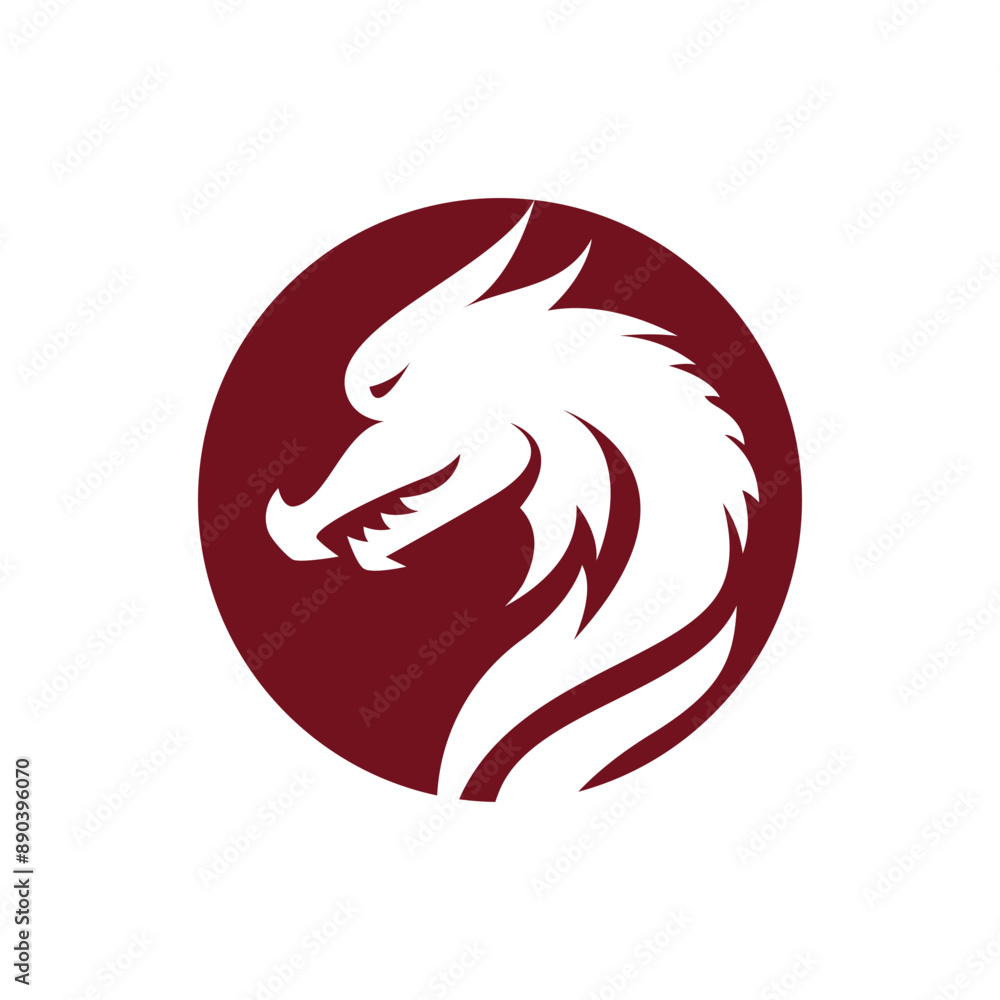 Dragon logo icon Dragon logo icon
