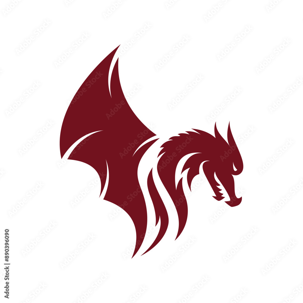 Dragon logo icon Dragon logo icon