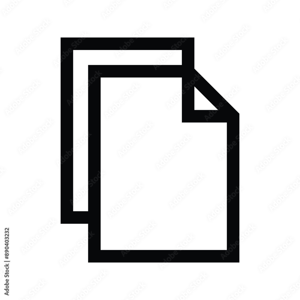 Document, file, paper icon. Document, file, paper icon.