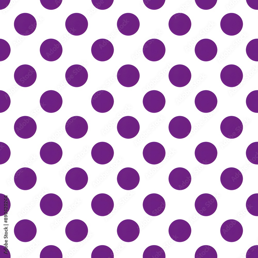 Purple Polka Dot Pattern Purple Polka Dot Pattern