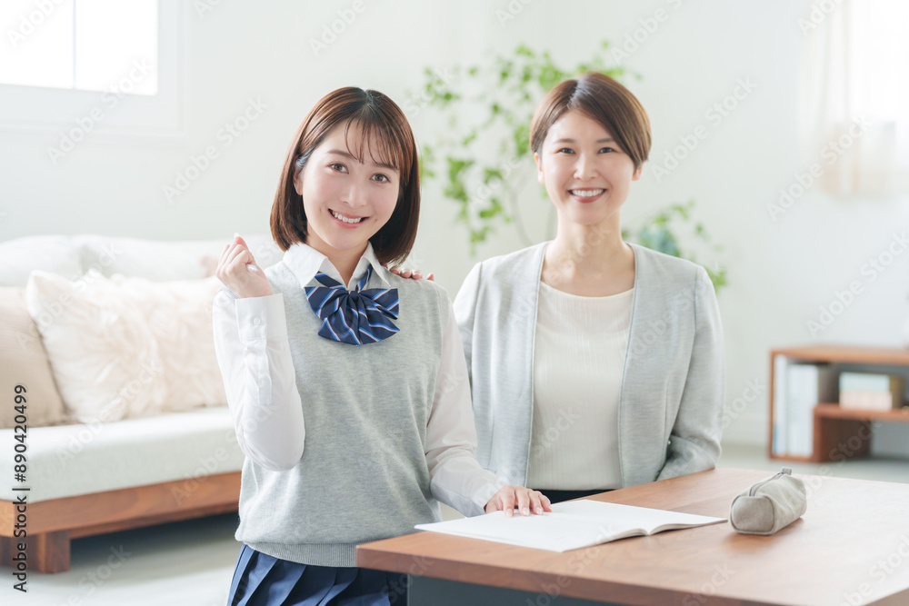 女子高校生と家庭教師