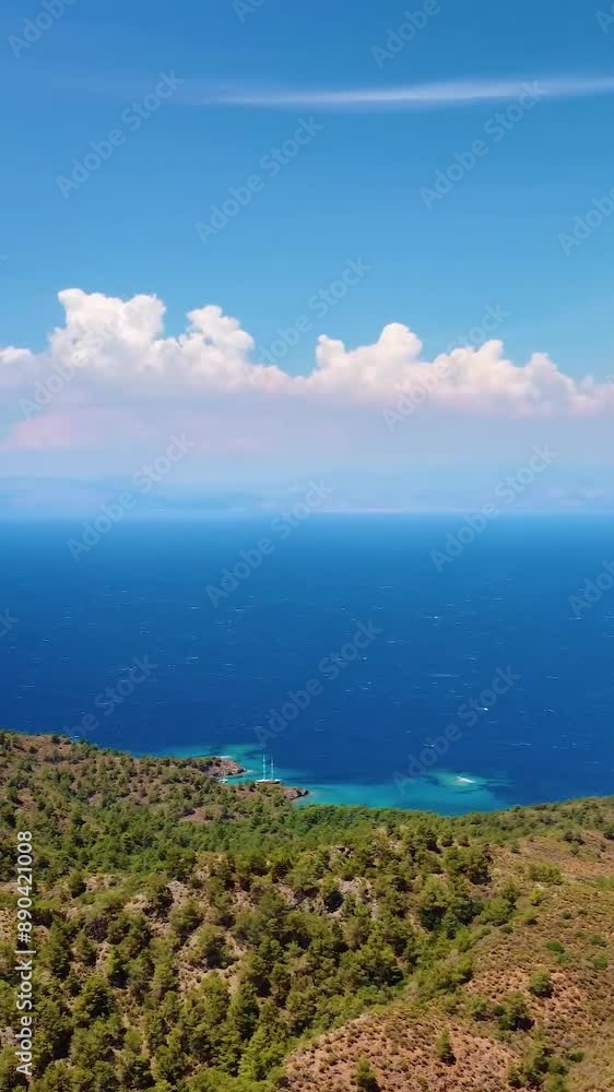 Aerial view of beautiful Turkey landscape Aerial view of beautiful Turkey landscape