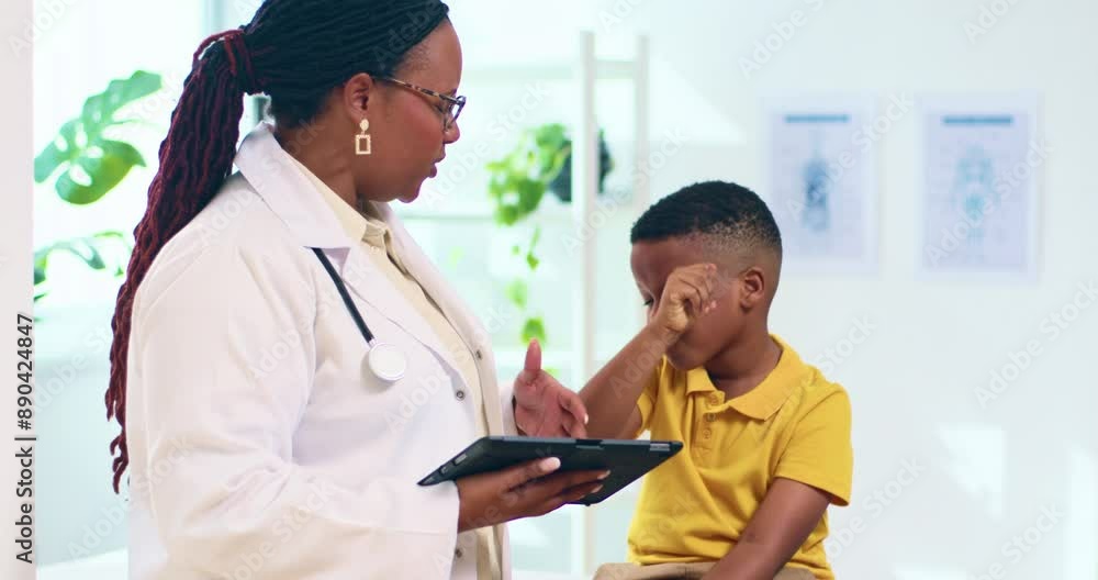 Pediatrician Doctor Talking With Her Patient Pediatrician Doctor Talking With Her Patient