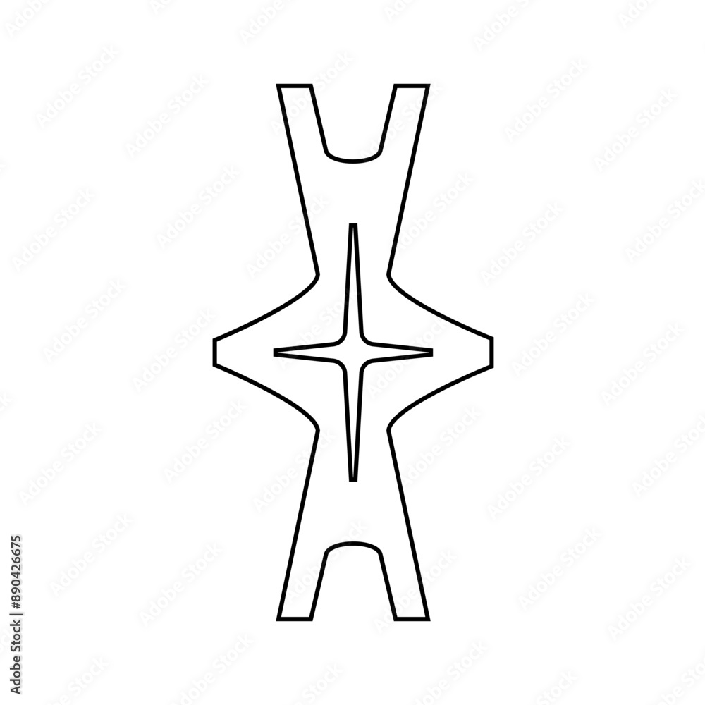 Black y2k art shape vector graphic element. Trendy retro style shape isolated on transparent background . Black y2k art shape vector graphic element. Trendy retro style shape isolated on transparent background .