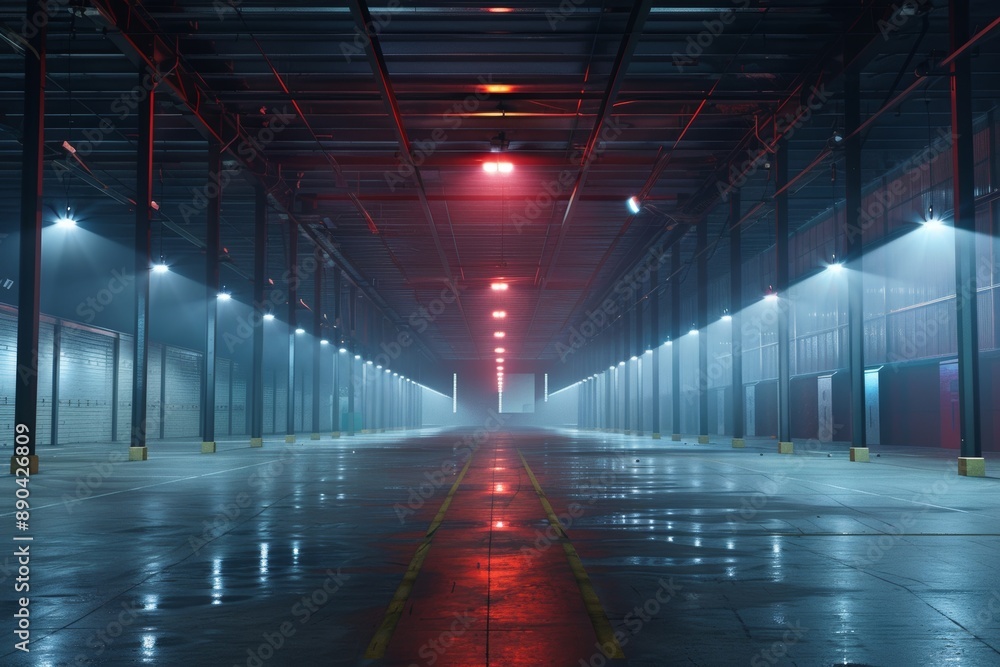 Nighttime Security in an Empty Warehouse With Motion-Activated Surveillance Cameras Nighttime Security in an Empty Warehouse With Motion-Activated Surveillance Cameras