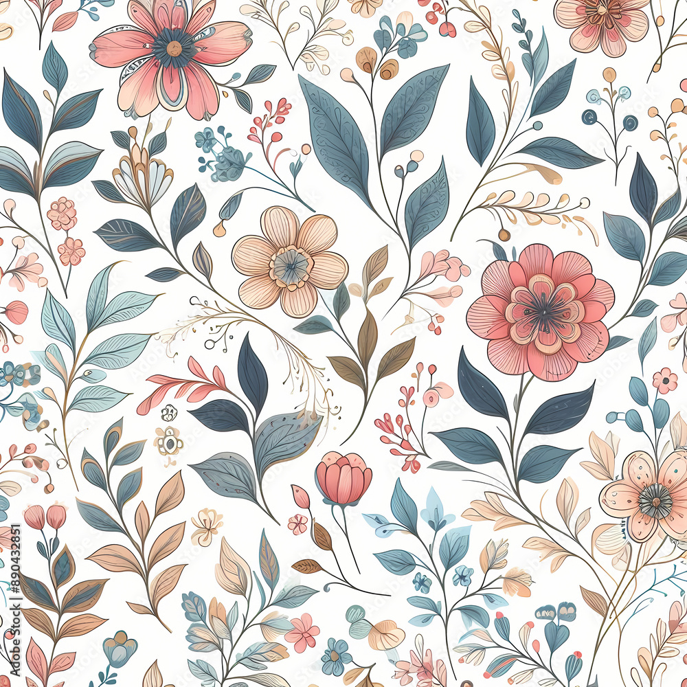 seamless pattern floral background seamless pattern floral background