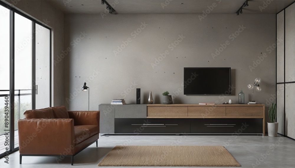 Fototapeta premium Living room interior 