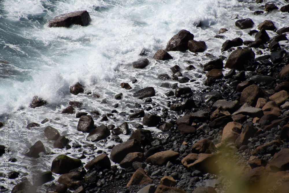 Costa en la isla de la Palma, Canarias. Costa en la isla de la Palma, Canarias.