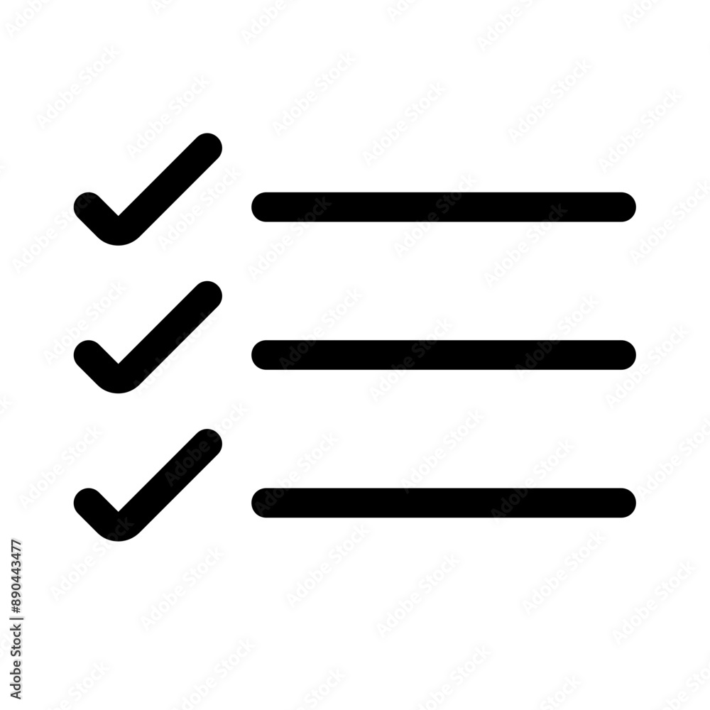 checklist menu icon with line style, perfect for user interface projects checklist menu icon with line style, perfect for user interface projects