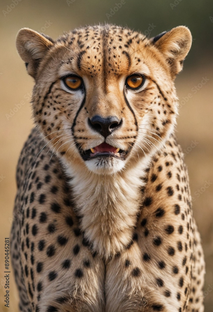 A photorealistic image of a cheetah's spots, highlighting its speed and agility. A photorealistic image of a cheetah's spots, highlighting its speed and agility.