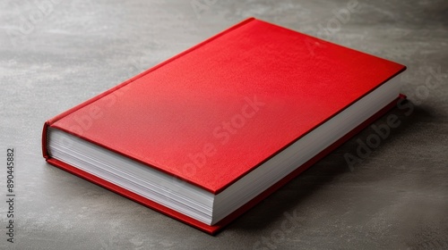 A Red Hardcover Book photo