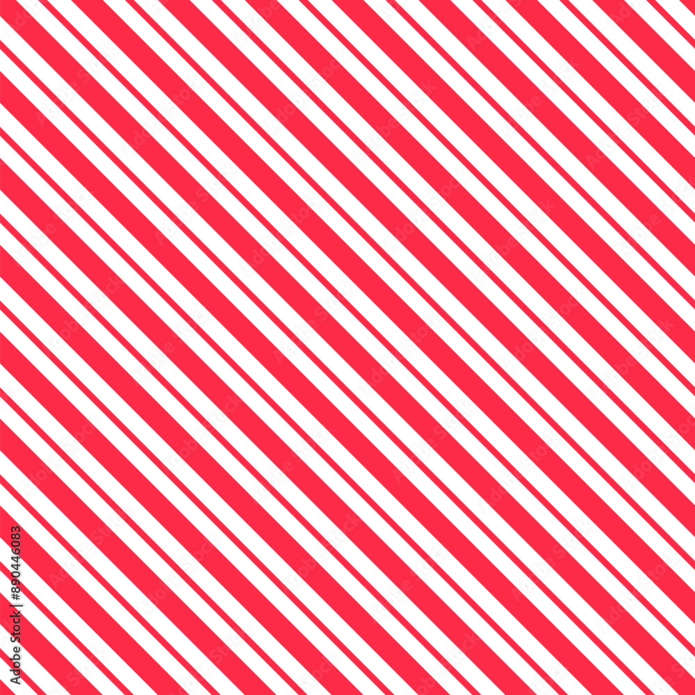 Christmas red diagonal striped seamless pattern. Traditional candy cane background. Christmas red diagonal striped seamless pattern. Traditional candy cane background.