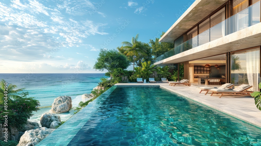 Modern Tropical Villa with Infinity Pool Modern Tropical Villa with Infinity Pool