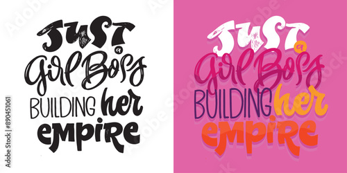 Cute hand drawn doodle lettering quote. Lettering for t-shirt design, mug print, bag print, clothes fashion. 100% hand drawn vector image.