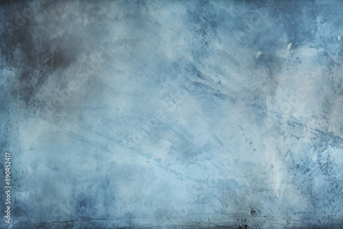 Processed collage of dark blue plaster material texture. Background for banner, backdrop or texture
