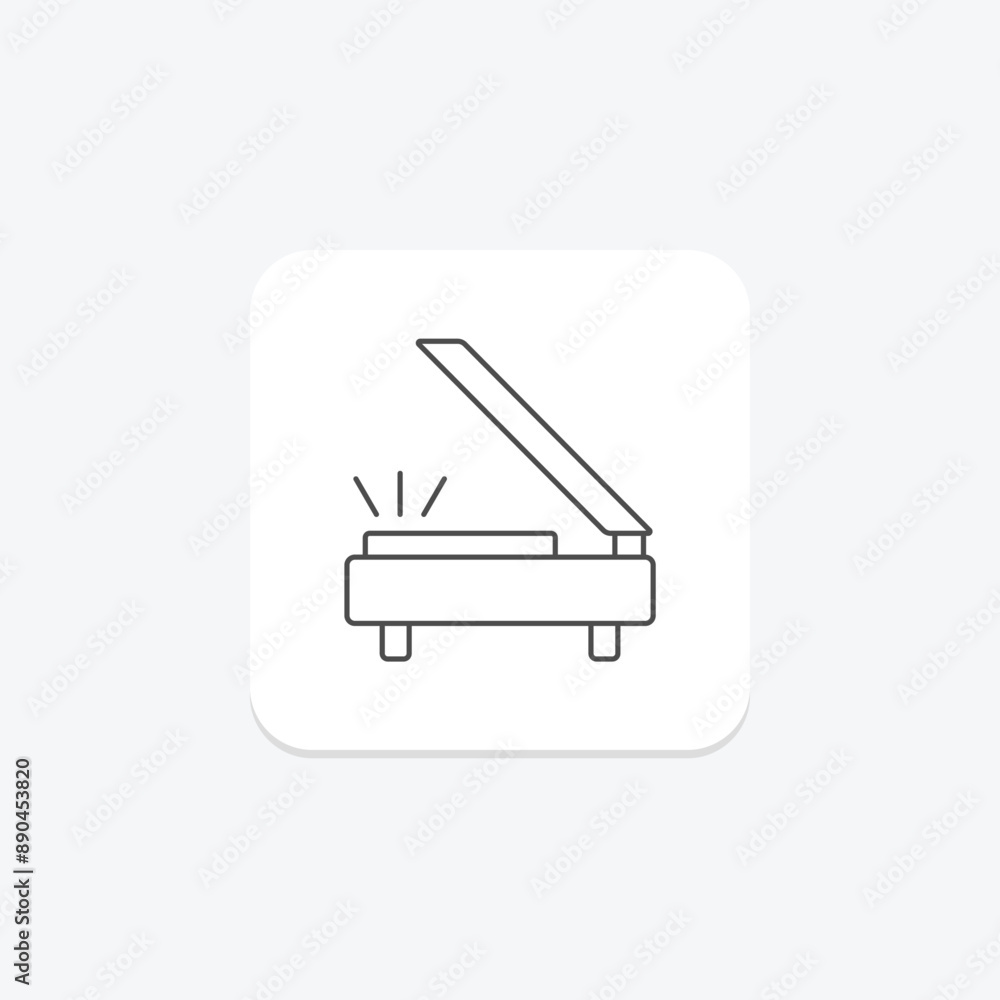Scanner thinline icon , vector, pixel perfect, illustrator file Scanner thinline icon , vector, pixel perfect, illustrator file