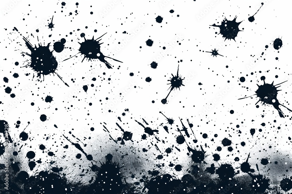 Black and white abstract ink splatter pattern artistic and expressive representing creativity and imagination bold and detailed dynamic and modern Black and white abstract ink splatter pattern artistic and expressive representing creativity and imagination bold and detailed dynamic and modern