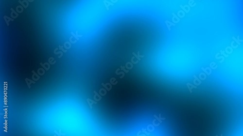 Blurred vibrant gradient background. Close-up of blue lava lamp