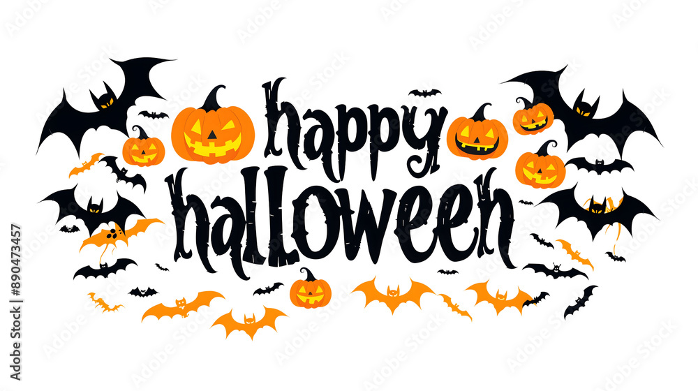 Transparent Isolated Happy Halloween Background: Festive October Design for Autumn Celebrations Transparent Isolated Happy Halloween Background: Festive October Design for Autumn Celebrations