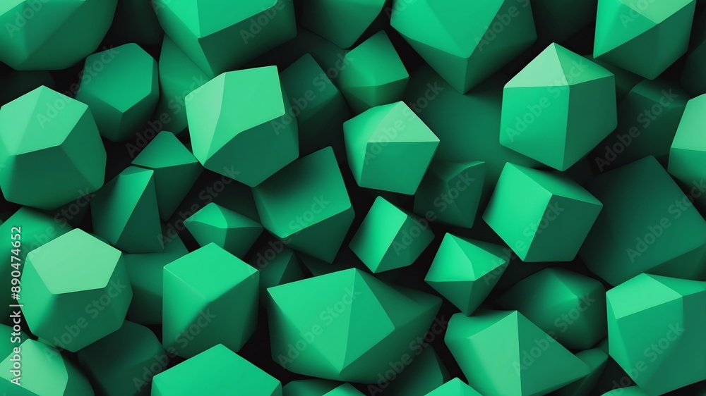 green geometric shapes abstract background design green geometric shapes abstract background design