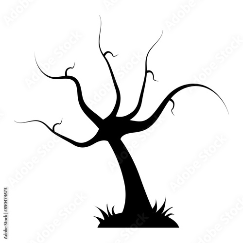 Tree Halloween Silhoutte