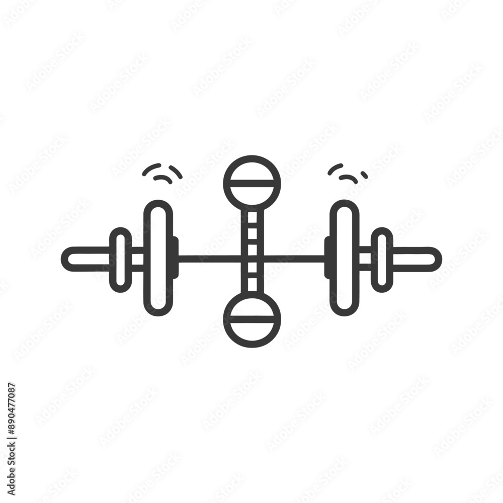 minimalist fitness line art icon logo symbol minimalist fitness line art icon logo symbol