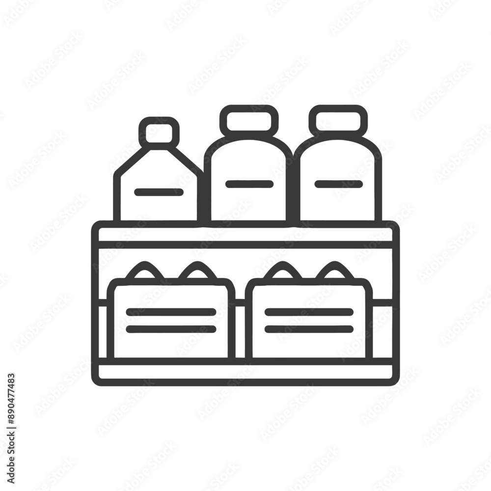 minimalist inventory line art icon logo symbol minimalist inventory line art icon logo symbol