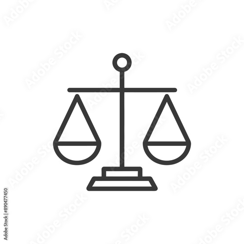 minimalist integrity line art icon logo symbol