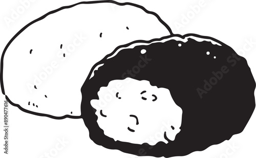 粒あんときなこのおはぎ