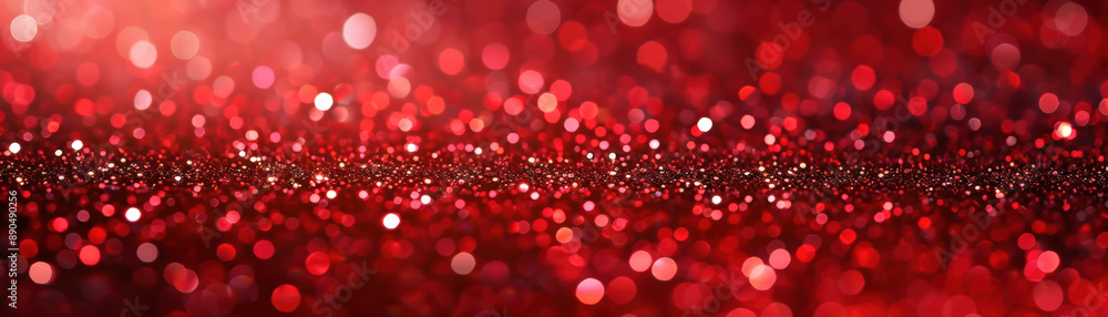 A beautiful abstract background of red and white sparkling bokeh lights creating a festive and vibrant atmosphere. Perfect for holiday themes and celebrations. A beautiful abstract background of red and white sparkling bokeh lights creating a festive and vibrant atmosphere. Perfect for holiday themes and celebrations.