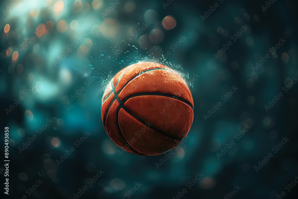 A basketball is flying through the air. Basketball, game, sport, competition, hobby A basketball is flying through the air. Basketball, game, sport, competition, hobby