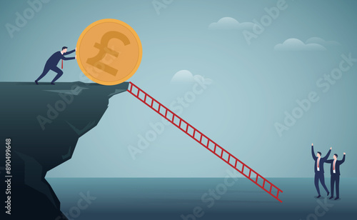 Make money. GBP inflation, depreciation of the pound.Currency crisis