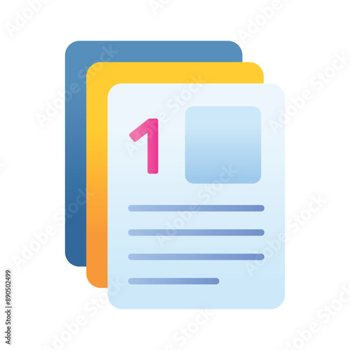 Slideshow app vector design, ready for premium use