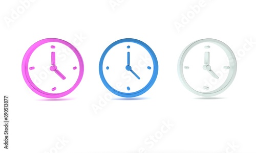 Colorful Fast time delivery icon isolated on white background. Timely service, stopwatch in motion, deadline concept, clock speed. Minimalism concept. 3D render illustration Free Download Colorful Fast time delivery icon isolated on white background. Timely service, stopwatch in motion, deadline concept, clock speed. Minimalism concept. 3D render illustration - GFXLoad