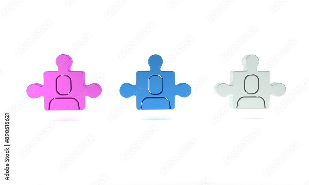Colorful Project team base icon isolated on white background. Business analysis and planning, consulting, team work, project management. Minimalism concept. 3D render illustration Colorful Project team base icon isolated on white background. Business analysis and planning, consulting, team work, project management. Minimalism concept. 3D render illustration